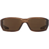 Spy Dirty Mo Sunglasses - Brown Stripe Tort - Happy Bronze Polar