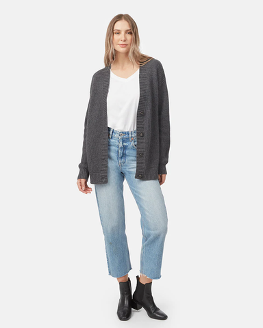 Tentree Women's Oversized Button Cardigan