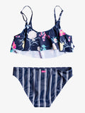Roxy Girls Flowers Addict Flutter Bikini Set
