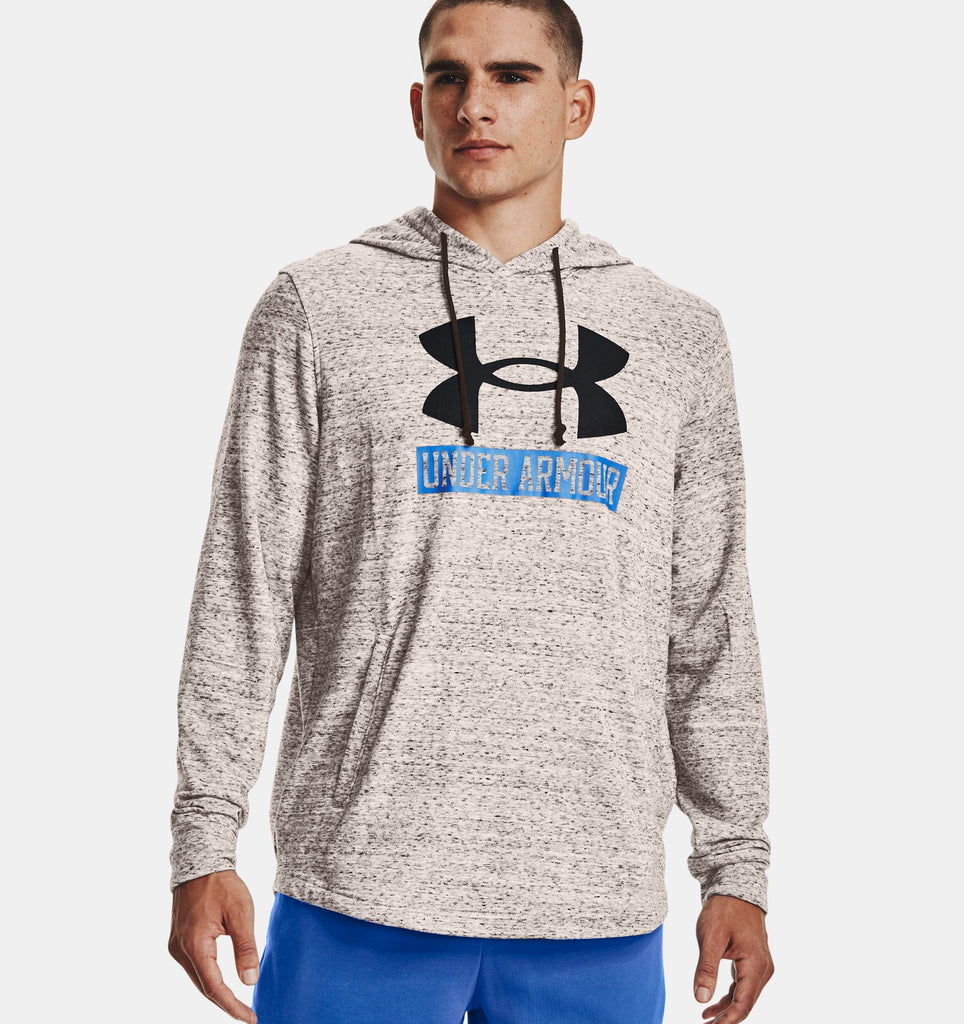 Hooded sweatshirt Under Armour UA Rival Terry Logo Hoodie-WHT 