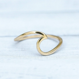 Pura Vida Ring ~ Gold Wave