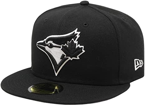 New Era Toronto Blue Jays Black & White Basic 59FIFTY Fitted Hat