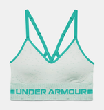 Under Armour Women's UA Seamless Low Long Heather Sports Bra