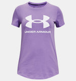 Under Armour Girls' UA Sportstyle Graphic Short Sleeve