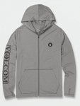 Volcom Mens Rally Hooded Long Sleeve Upf 50 Rashguard