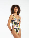 Volcom Womens Shore Can One Piece Swimsuit