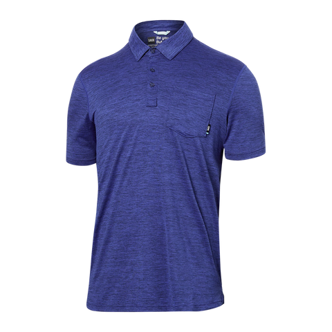 Saxx Mens Droptemp™ All Day Cooling Short Sleeve Polo
