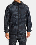 RVCA Mens Yogger Zip-Up Hooded Jacket II