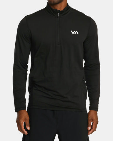 RVCA Mens Sport Vent Half-Zip Pullover