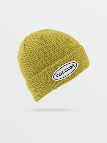 Volcom Mens Cord Beanie - Gold