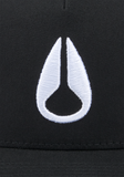 Nixon Iconed Trucker Hat - Black/White