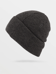 Volcom Mens Heathers Beanie - Dark Grey