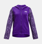 Under Armour Girls' UA Rival Fleece Full-Zip Hoodie