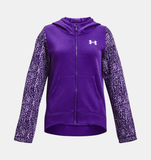 Under Armour Girls' UA Rival Fleece Full-Zip Hoodie