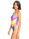 Roxy Womens Pop Surf One Piece Swimsuit