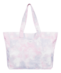 Roxy Womens Anti Bad Vibes Canvas Tote Bag