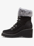 Roxy Womens Kenzie Lace-Up Boots