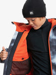 Quiksilver Boys Mission Printed Insulated Snow Jacket