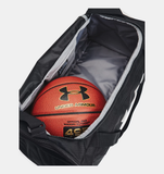 Under Armour UA Undeniable 5.0 Small Duffle Bag - Black / Metallic Silver