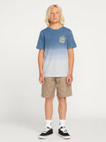 Volcom Boys Established 1991 Dip Short Sleeve Tee