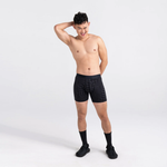 Saxx 22nd Century Silk Underwear - Dogstooth Camo- Black