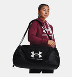 Under Armour UA Undeniable 5.0 Medium Duffle Bag -Black / Metallic Silver 001