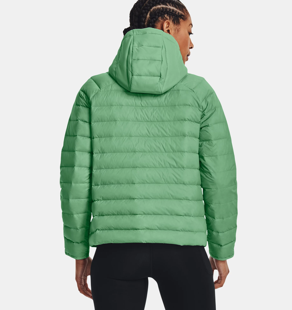 Under armour discount jackets women green