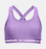 Under Armour Girls' UA Crossback Sports Bra