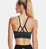 Under Armour Women's UA Seamless Low Long Heather Sports Bra