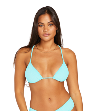 Volcom Womens Simply Soft Triangle Bikini Top