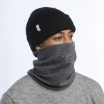 Coal  MTF Microfleece Gaiter - Charcoal