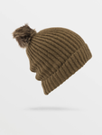 Volcom Womens Lula Beanie - Coffee