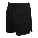 Saxx Mens Oh Buoy Stretch Volley 7" Swim Short - Black