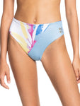 Roxy Womens Pop Surf Mid Waist Reversible Bikini Bottoms