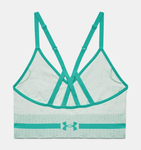 Under Armour Women's UA Seamless Low Long Heather Sports Bra