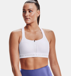 Under Armour Women's Armour® High Crossback Zip Sports Bra