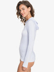 Roxy Womens Essentials Long Sleeve Hooded UPF 50 Zipped Rashguard