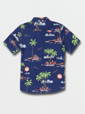 Volcom Big Boys Isle Hoppa Short Sleeve Tee