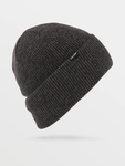 Volcom Mens Heathers Beanie - Dark Grey