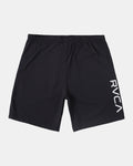 RVCA Mens Trainer Elastic Walkshorts 17"