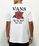 Vans Mens Tattoo Rose Tee