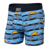 Saxx Ultra Underwear - Lazy River- Blue