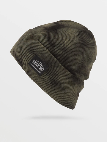 Volcom Womens Tie Dye Beanie - Black Green