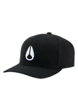 Nixon Deep Down Snapback Hat - Black / White