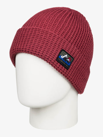 Quiksilver Mens Tofino Beanie - Ruby Wine