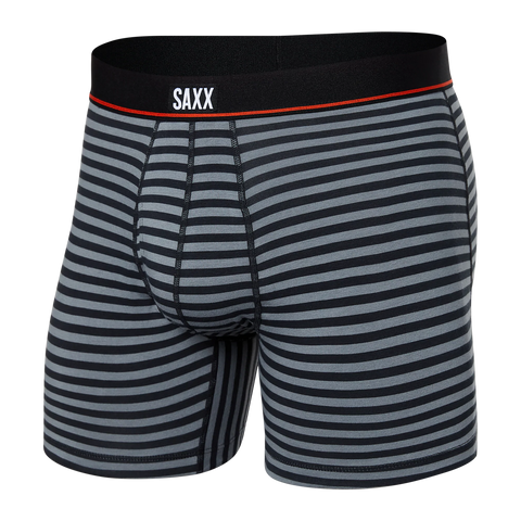 Saxx Non-Stop Underwear - Hiker Stripe- Grey
