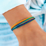 Pura Vida Charity Bracelet ~ Pride-The Trevor Project