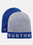 Burton Recycled Billboard Reversible Beanie - Jake Blue / Silver Sconce