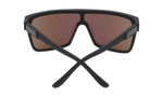 Spy Flynn Sunglasses - Matte Black - Happy Bronze with Green Spectra Mirror