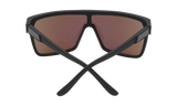 Spy Flynn Sunglasses - Matte Black - Happy Bronze with Green Spectra Mirror